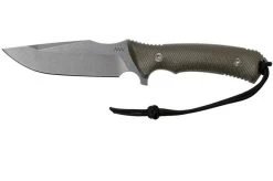 ANV M311 Spelter N690, Olive Green Handle, M311-N690-034, Black Kydex Sheath, Survival Knife