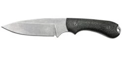 Bradford Knives Guardian 3, 32S-101-MC MagnaCut Sabre Stonewashed, 3D Black Micarta, Fixed Knife