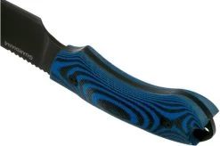Bradford Guardian 4, 3D Black-Blue G10 Guardian 4 CPM 3V, Full Flat Black DLC 4FH-113B-3V 10 Bradford Guardian 4, 3D Black-Blue G10 Guardian 4 CPM 3V, Full Flat Black DLC 4FH-113B-3V -Knife Shop BDK 4FH 113B 3V 04 bradford knives
