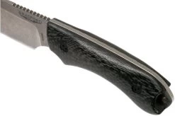 Bradford Knives 3D Carbon Fibre, Guardian4, Sabre, Stonewash Finish, Black Fasteners -Knife Shop BDK 4S 116 05 bradford knives