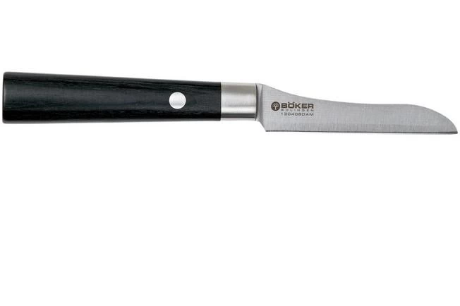 Böker Damast Black Vegetable Knife 8 Cm 130408DAM 2 Böker Damast Black Vegetable Knife 8 Cm 130408DAM - Image 2