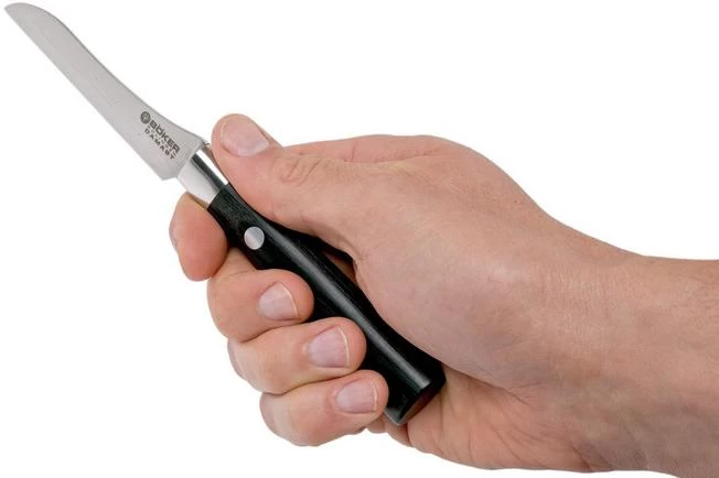 Böker Damast Black Vegetable Knife 8 Cm 130408DAM 6 Böker Damast Black Vegetable Knife 8 Cm 130408DAM - Image 6