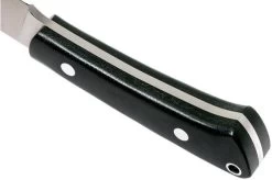 Bark River Woodland Special Black Canvas Micarta, EDC-fixed -Knife Shop BRK01 132BRKC 04 bark river