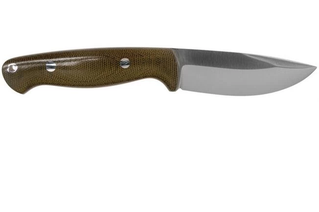 Bark River North Country EDC CPM 154, Green Canvas Micarta 2 Bark River North Country EDC CPM 154, Green Canvas Micarta - Image 2