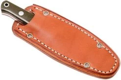 Bark River Mini Bushcrafter CPM 3V, Green Canvas Micarta, Red Liner 14 Bark River Mini Bushcrafter CPM 3V, Green Canvas Micarta, Red Liner -Knife Shop BRK06 022GNC RL 07 bark river brk06 022gnc rl 07