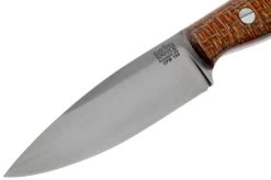 Bark River Mini Aurora CPM 154, Terracotta Burlap Micarta -Knife Shop BRK06 055TBM WL 03 bark river knives