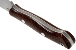Bark River Mini Aurora CPM 154, Terracotta Burlap Micarta -Knife Shop BRK06 055TBM WL 04 bark river knives