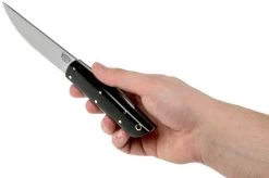 Bark River Puukko CPM 3V, Black Canvas Micarta Puukko-knife -Knife Shop BRK06 129BRKC 06 bark river knives