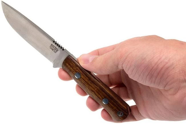 Bark River Bravo Necker II CPM 154CM, Desert Ironwood, Brown Sheath 6 Bark River Bravo Necker II CPM 154CM, Desert Ironwood, Brown Sheath - Image 6