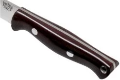 Bark River Bravo EDC CPM 3V Rampless, Burgundy Canvas Micarta Bushcraft Knife 11 Bark River Bravo EDC CPM 3V Rampless, Burgundy Canvas Micarta Bushcraft Knife -Knife Shop BRK07 027RCMR 05 bark river knives