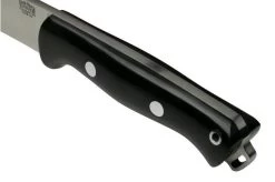 Bark River Vortex CPM 3V Black Canvas Micarta Rampless, Survival Knife -Knife Shop BRK077 127BCR 05 barkriver