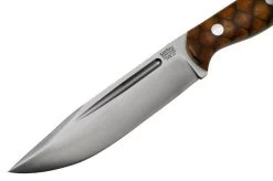 Bark River Cub CPM 3V Amber Sea Dragon Scale, Bushcraft Knife -Knife Shop BRK08 221ASDS 03 barkriver