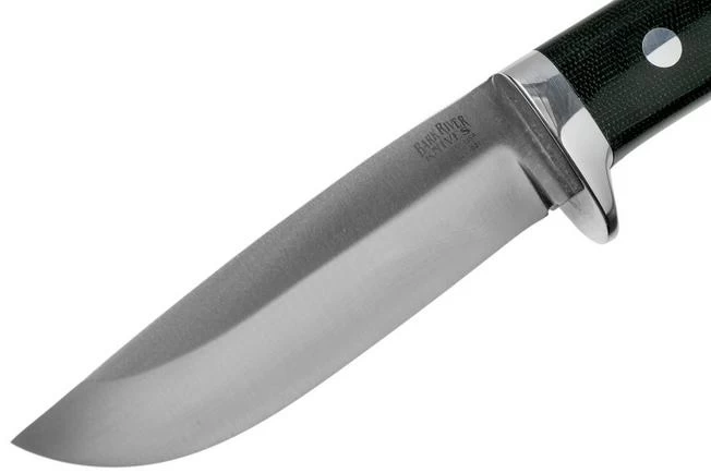 Bark River Wilderness 5 CPM Cru-Wear, Black Canvas Micarta 3 Bark River Wilderness 5 CPM Cru-Wear, Black Canvas Micarta - Image 3