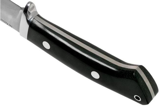 Bark River Wilderness 5 CPM Cru-Wear, Black Canvas Micarta 4 Bark River Wilderness 5 CPM Cru-Wear, Black Canvas Micarta - Image 4