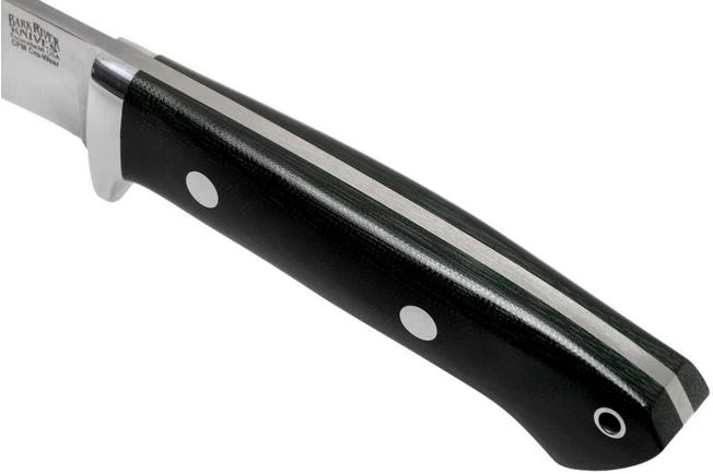 Bark River Wilderness 5 CPM Cru-Wear, Black Canvas Micarta 5 Bark River Wilderness 5 CPM Cru-Wear, Black Canvas Micarta - Image 5