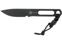 Civivi Minimis C20026-1 Blackwashed Neck Knife, Ostap Hel Design