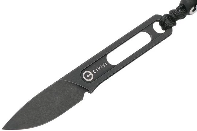 Civivi Minimis C20026-1 Blackwashed Neck Knife, Ostap Hel Design 3 Civivi Minimis C20026-1 Blackwashed Neck Knife, Ostap Hel Design - Image 3