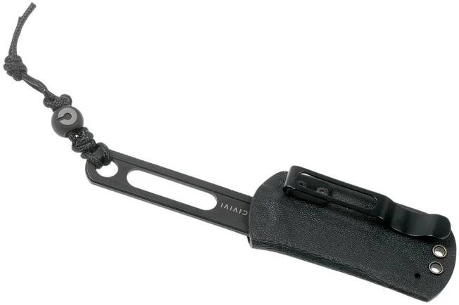 Civivi Minimis C20026-1 Blackwashed Neck Knife, Ostap Hel Design 6 Civivi Minimis C20026-1 Blackwashed Neck Knife, Ostap Hel Design - Image 6