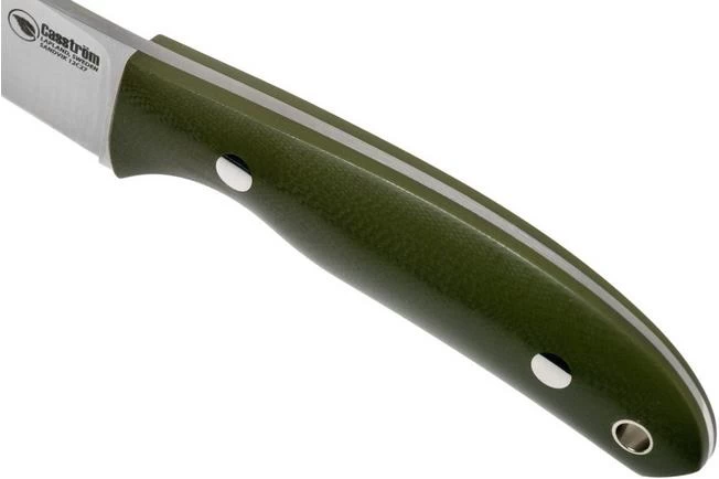 Casström Safari Olive G10 Hunting Knife 10607 Leather Sheath, Alan Wood Design 5 Casström Safari Olive G10 Hunting Knife 10607 Leather Sheath, Alan Wood Design - Image 5