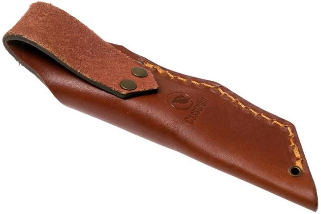 Casström Safari Olive G10 Hunting Knife 10607 Leather Sheath, Alan Wood Design 7 Casström Safari Olive G10 Hunting Knife 10607 Leather Sheath, Alan Wood Design - Image 7