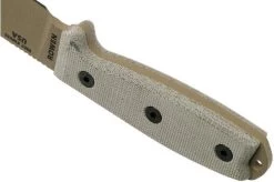 ESEE Model 4 Dark Earth Blade, Grey Handle 4P-MB-DE With Black Sheath + Clip And MOLLE-back -Knife Shop EE ESEE 4P MB DE 04 esee knives