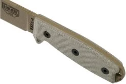 ESEE Model 4 Dark Earth Blade, Grey Handle 4P-MB-DE With Black Sheath + Clip And MOLLE-back -Knife Shop EE ESEE 4P MB DE 05 esee knives