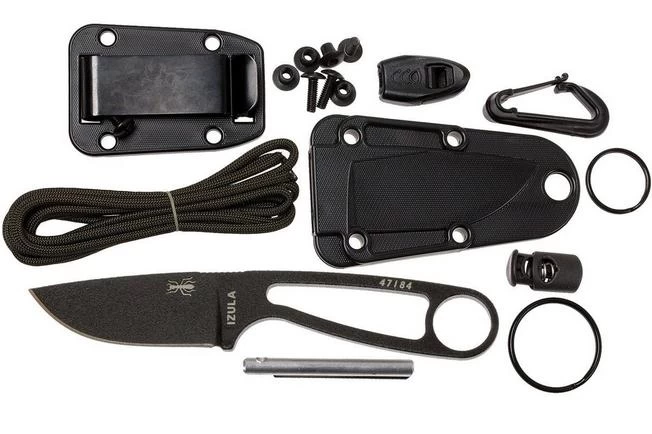 ESEE Knives Izula Kit Black, IZULA-B-KIT 1 ESEE Knives Izula Kit Black, IZULA-B-KIT