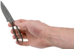 ESEE Izula Damascus Neck Knife, IZULA-DAMASCUS 11 ESEE Izula Damascus Neck Knife, IZULA-DAMASCUS -Knife Shop EE IZULA DAM 05 esee knives