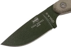 ESEE Knives Izula II Olive Green Fixed Blade, Survival Kit -Knife Shop EE IZULA II OD KIT 03 esee knives izula ii ee izula ii od kit 03
