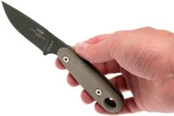 ESEE Knives Izula II Olive Green Fixed Blade, Survival Kit -Knife Shop EE IZULA II OD KIT 06 esee knives izula ii ee izula ii od kit 06