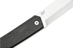 Brisa Kwaiken 90, M390 Scandi Tanto, Ebony, Fixed Knife -Knife Shop ENZ 331 05 brisa