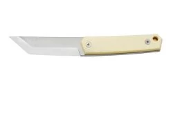 Brisa Kwaiken 90, M390 Scandi Tanto, Ivory Micarta, Fixed Knife