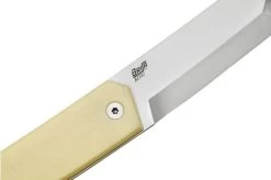Brisa Kwaiken 90, M390 Scandi Tanto, Ivory Micarta, Fixed Knife -Knife Shop ENZ 332 05 brisa