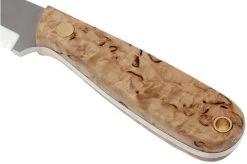 Brisa Necker 70 - Curly Birch - Leather Sheath - 9800 -Knife Shop ENZ 9800 03 enzo enz 9800 03