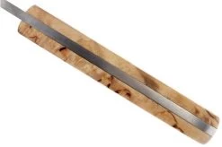 Brisa Necker 70 - Curly Birch - Leather Sheath - 9800 -Knife Shop ENZ 9800 04 enzo enz 9800 04