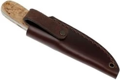 Brisa Necker 70 - Curly Birch - Leather Sheath - 9800 -Knife Shop ENZ 9800 06 enzo enz 9800 06