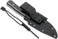 Fox Black Fox Explorator FOBF-749 Outdoor Knife, Alfredo Doricchi Design -Knife Shop FOBF 749 07 fox knives