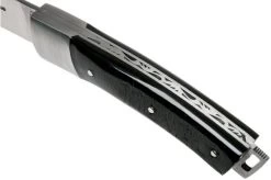 Le Thiers Pocket Rough Buffalo Horn T8BB Pocket Knife By Fontenille Pataud -Knife Shop FPT8BB 07 fontenille pataud