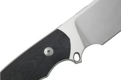 GiantMouse GMF4 Black Canvas Micarta, Fixed Knife, Ansø And Voxnaes Design -Knife Shop GMGMF4 DB 05 giantmouse