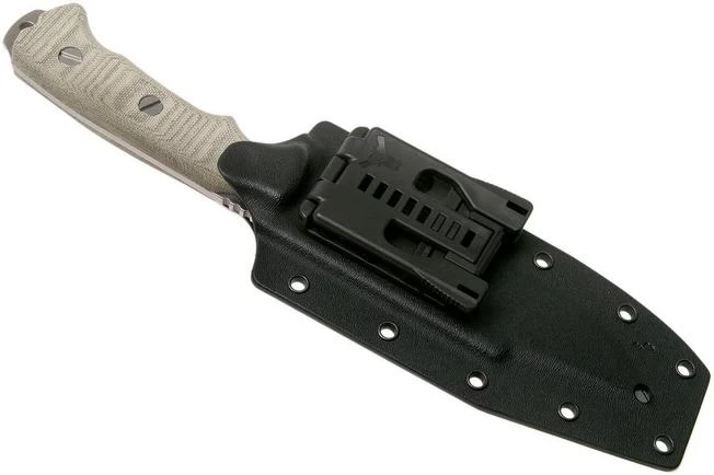 Rick Hinderer Fieldtac 6” Harpoon Spearpoint Stonewash OD-Green Micarta Survival Knife 7 Rick Hinderer Fieldtac 6” Harpoon Spearpoint Stonewash OD-Green Micarta Survival Knife - Image 7