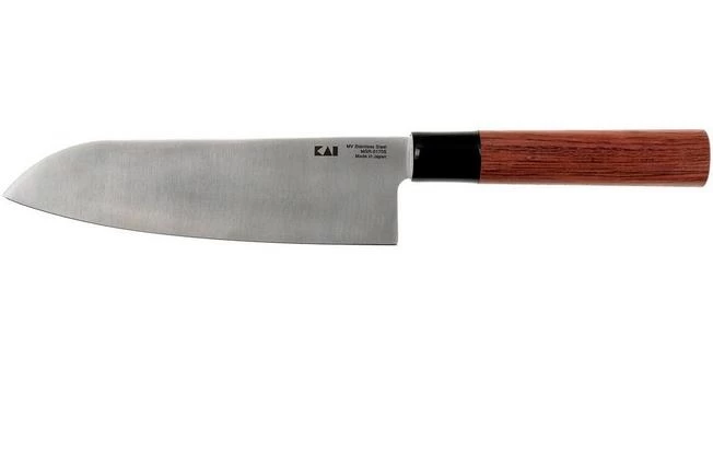 Kai Seki Magoroku Redwood Santoku 0170S 1 Kai Seki Magoroku Redwood Santoku 0170S