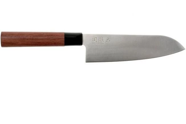 Kai Seki Magoroku Redwood Santoku 0170S 2 Kai Seki Magoroku Redwood Santoku 0170S - Image 2