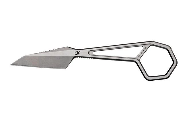 Kansept Hex G0001A1 Stonewashed 14C28N, Neck Knife, Ostap Hel Design 1 Kansept Hex G0001A1 Stonewashed 14C28N, Neck Knife, Ostap Hel Design