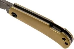 Kansept Wedge K2026BB1 Damascus, Brass Pocket Knife, Nick Swan Design -Knife Shop KSK2026BB1 07 kansept