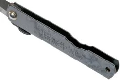 Higonokami Pocket Knife 7.3 Cm HIGOC3, Blue Paper Steel, Grey Black Glitter -Knife Shop KT HIGOC3 05 higonokami
