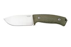 LionSteel M3 M3-CVG Green Canvas Micarta Fixed Knife