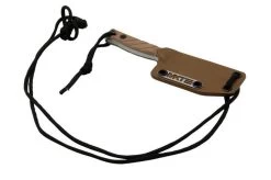 Medford Necromancer S35VN Tumbled Blade, Coyote G10 Handle, Neck Knife 11 Medford Necromancer S35VN Tumbled Blade, Coyote G10 Handle, Neck Knife -Knife Shop MF 22 NM 03 06 medford