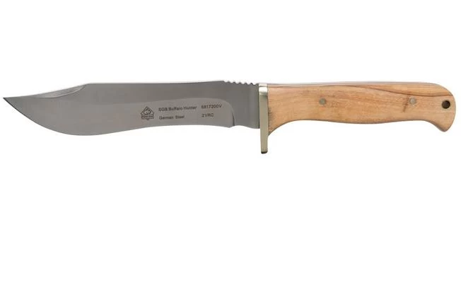 PUMA SGB Buffalo Hunter, Olive Wood 6817200V Hunting Knife 1 PUMA SGB Buffalo Hunter, Olive Wood 6817200V Hunting Knife