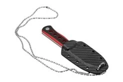 QSP Knife Canary QS141-B1 Stonewashed, Black Red G10, Neck Knife 11 QSP Knife Canary QS141-B1 Stonewashed, Black Red G10, Neck Knife -Knife Shop QS141 B1 06 qsp