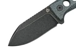 QSP Knife Canary QS141-D2 Blackwashed, Denim Micarta, Neck Knife 8 QSP Knife Canary QS141-D2 Blackwashed, Denim Micarta, Neck Knife -Knife Shop QS141 D2 03 qsp